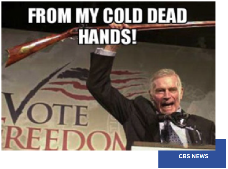 charlton heston nra meme