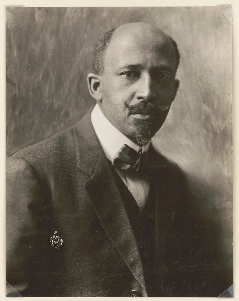 Portrait of W.E.B. Du Bois taken May 31, 1919.